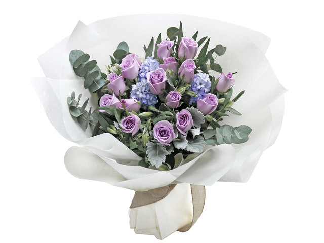 Florist Flower Bouquet - France Style Rose Florist Gift RD22 - L76604483 Photo