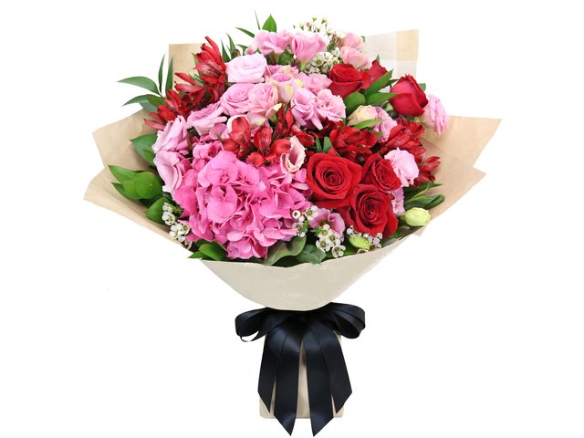 Florist Flower Bouquet - Red rose florist gift PL04 - B2S0502A1 Photo