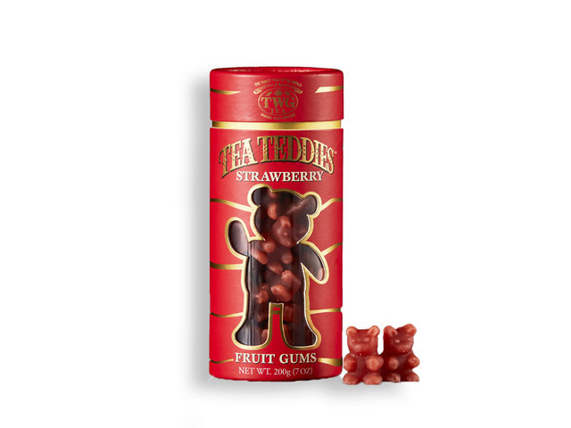 Gift Accessories - TWG Tea Teddies Bear-Shaped Tea-Infused Fruit Gums - strawberry - XA21104A3 Photo