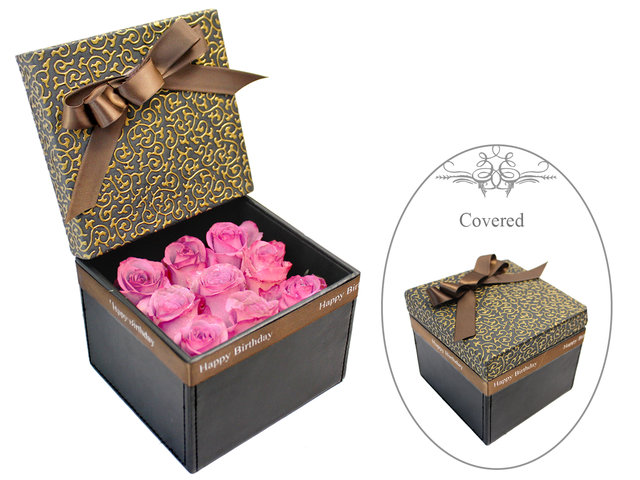 Order Flowers in Box - Little Boxful Of Thoughts 2 - L178612 Photo