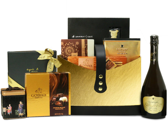 Wine n Food Hamper - Wine Gift Hamper LG2 - L76609462 Photo