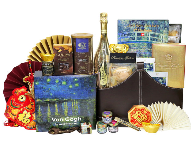 新年果篮Hamper - 新春尚鲍礼物篮 206A2 - CCH21206A2 Photo